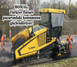 İş Makinası - BOMAG, TÜRKİYE FİNİŞER PAZARINDAKİ KONUMUNU GÜÇLENDİRİYOR Forum Makina